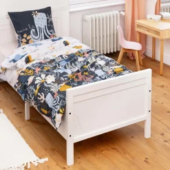 Housse de couette et une taie enfant coton (140 x 200 cm) Octopia Multicolore