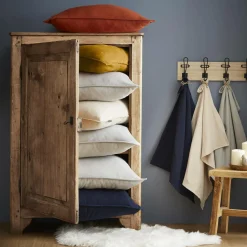 Housse de couette flanelle de coton (240 x 220 cm) Nina Beige