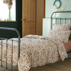 Housse de couette gaze de coton (140 x 200 cm) Constance Beige pampa