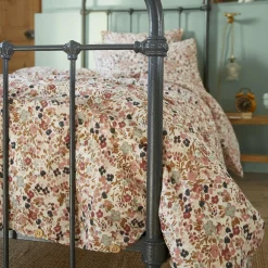 Housse de couette gaze de coton (140 x 200 cm) Constance Beige pampa