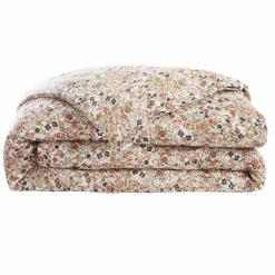 Housse de couette gaze de coton (240 x 220 cm) Constance Beige pampa