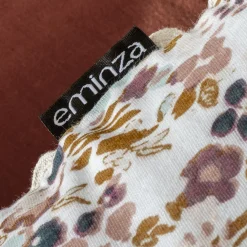 Housse de couette gaze de coton (240 x 220 cm) Constance Beige pampa