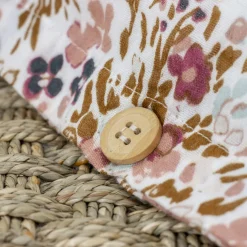 Housse de couette gaze de coton (240 x 220 cm) Constance Beige pampa