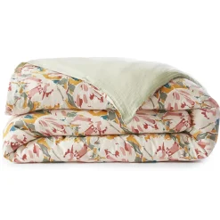 Housse de couette gaze de coton (200 x 200 cm) April Multicolore