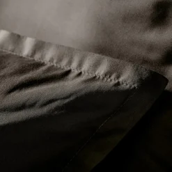 Housse de couette percale de coton (280 x 240 cm) Cali Noir