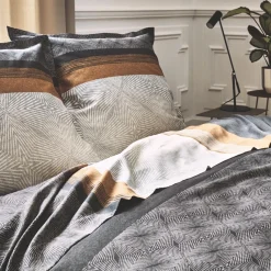 Housse de couette satin de coton (260 x 240 cm) Tiago Noire