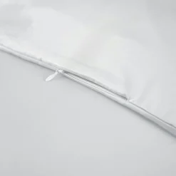 Housse de couette satin de bambou (200 x 200 cm) Sienna Blanc chantilly