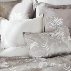 Housse de couette satin de coton (280 x 240 cm) Cayenne Marron