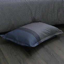 Housse de couette satin de coton (260 x 240 cm) Enzo Bleue