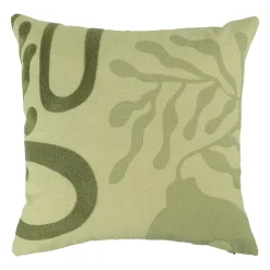 Housse de coussin carrée (40 x 40 cm) Botan Verte