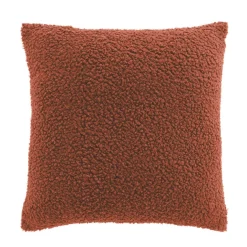 Housse de coussin carrée (40 x 40 cm) Woolen Terracotta