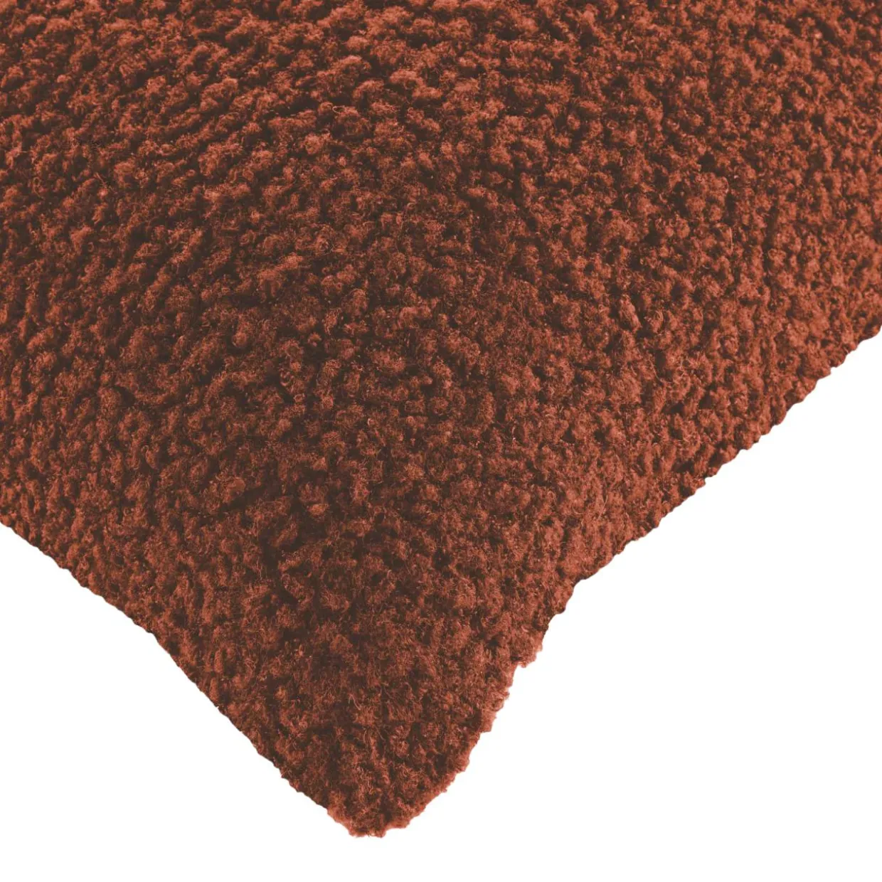 Housse de coussin carrée (40 x 40 cm) Woolen Terracotta