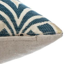 Housse de coussin carrée (40 x 40 cm) Dory Bleue