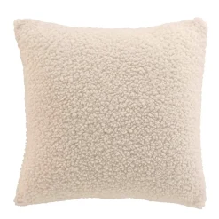 Housse de coussin carrée (40 x 40 cm) Woolen Ecru