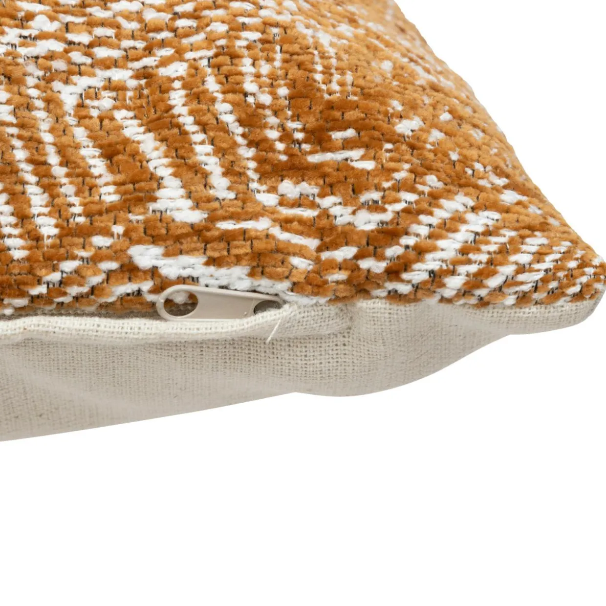 Housse de coussin carrée (40 x 40 cm) Jeni Marron