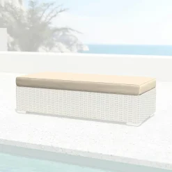 Housse de coussin de remplacement pour Banquette 2 places Palma Beige