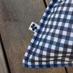 Housse de coussin extérieur carrée (60 x 60 cm) Vickie Bleu nuit