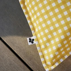 Housse de coussin extérieur carrée (60 x 60 cm) Vickie Jaune