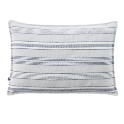 Housse de coussin extérieur rectangulaire (40 x 60 cm) Doris Bleu nuit