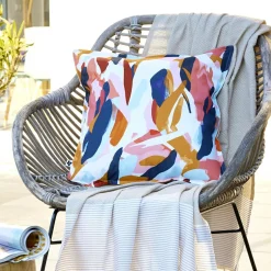 Housse de coussin extérieur carrée (45 x 45 cm) Julianne Multicolore