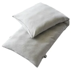 Housse de coussin pour bain de soleil (190 x 70 cm) Naia Gris galet