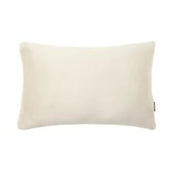 Housse de coussin rectangulaire flanelle (40 x 60 cm) Didou Beige grège