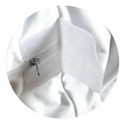 Housse de matelas intégrale anti-punaises de lit (160 x 200 cm) Ombeline Blanche