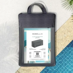 Housse de protection imperméable pour Table haute (162 x 78 cm) Murano Gris