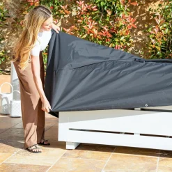 Housse de protection Imperméable pour Canapé (260 x 115 cm) Gris