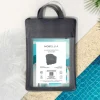 Housse de protection Imperméable pour Fauteuil de jardin (120 x 105 cm) Gris