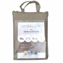 Housse de protection Imperméable pour Salon de jardin (175 x 175 cm) Gris