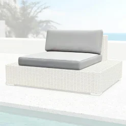 Housses de coussin de remplacement pour Fauteuil Palma Gris