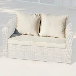 Housses de coussin de remplacement pour Canapé 2 places Calvi Beige