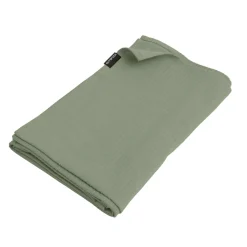 Jeté de lit coton tissé (130 x 160 cm) Léa Vert romarin