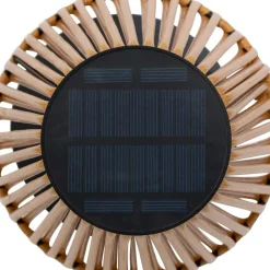 Lampadaire extérieur solaire (H108 cm) Kesy Naturel