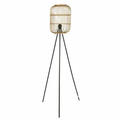Lampadaire sur trépied bambou (H152 cm) Hanoi Naturel beige