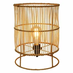 Lampe à poser bambou (H34 cm) Mia Naturel