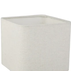 Lampe à poser Carrée en Céramique (H27 cm) Pompon Verte