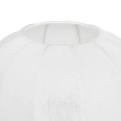 Lampe à poser coton (25 cm) Tobie Noir