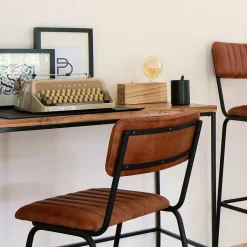 Lampe à poser en bois (H8 cm) Tibu Naturel