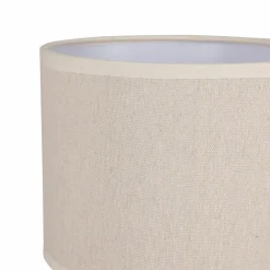 Lampe à poser en ciment (H29 cm) Portland Noir et beige