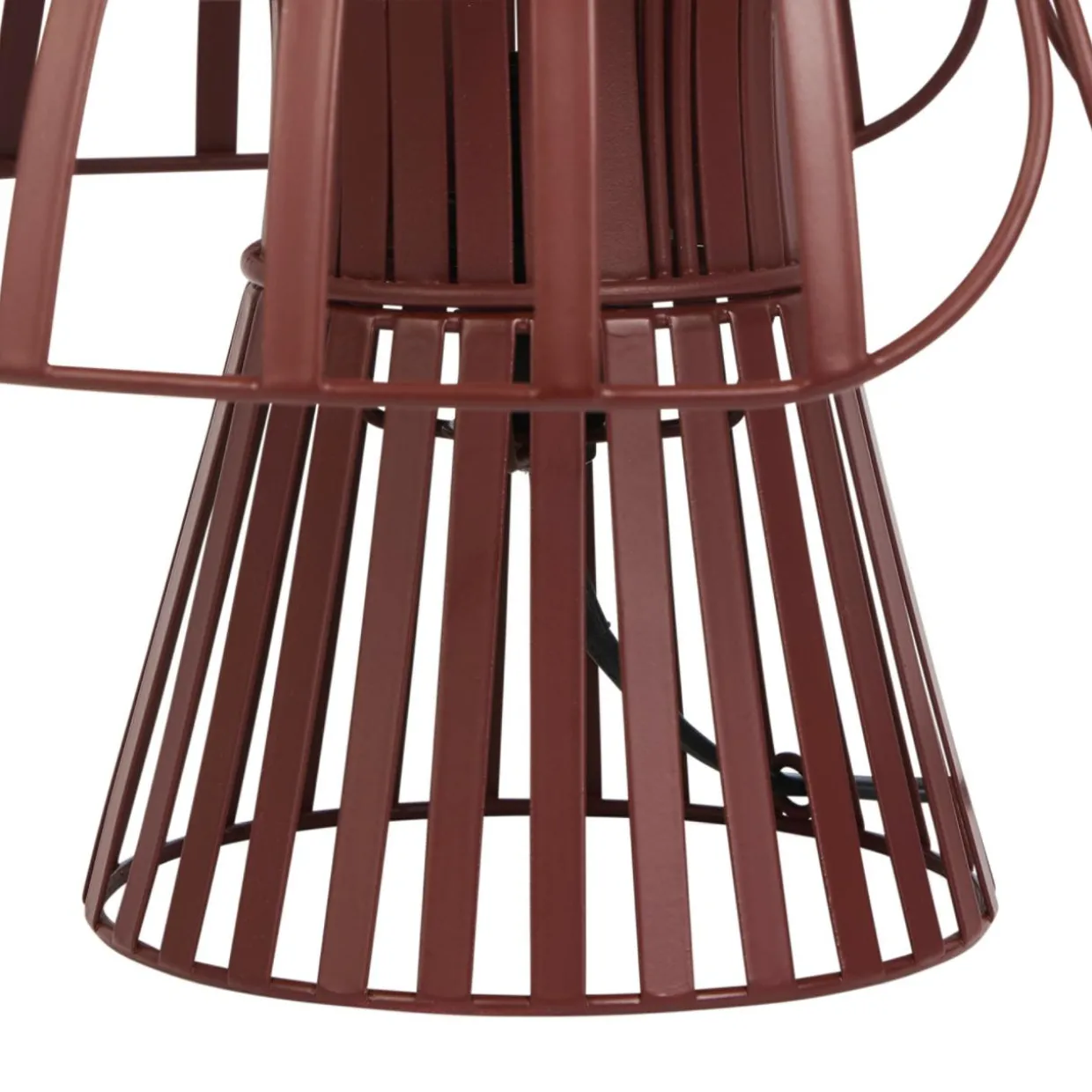 Lampe à poser en métal (20 cm) Poppi Terracotta