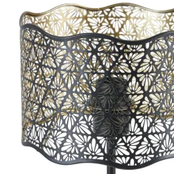 Lampe à poser en métal (H35 cm) Farah Noire