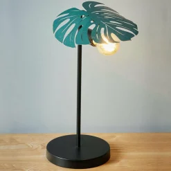 Lampe à poser en métal (H42,5 cm) Vayana Verte