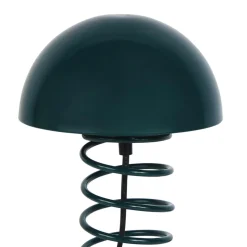 Lampe à poser en métal (H32 cm) Zigzag Bleue