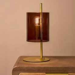 Lampe à poser en verre (H31 cm) Victoria Brun