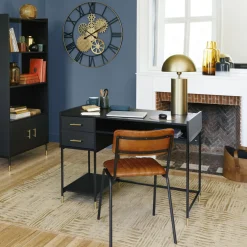 Lampe à poser industrielle métal (50 cm) Champi Or