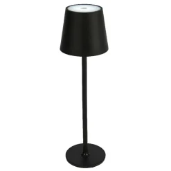Lampe de table sans fil rechargeable USB 48 LED (H37 cm) Brooklyn Noir