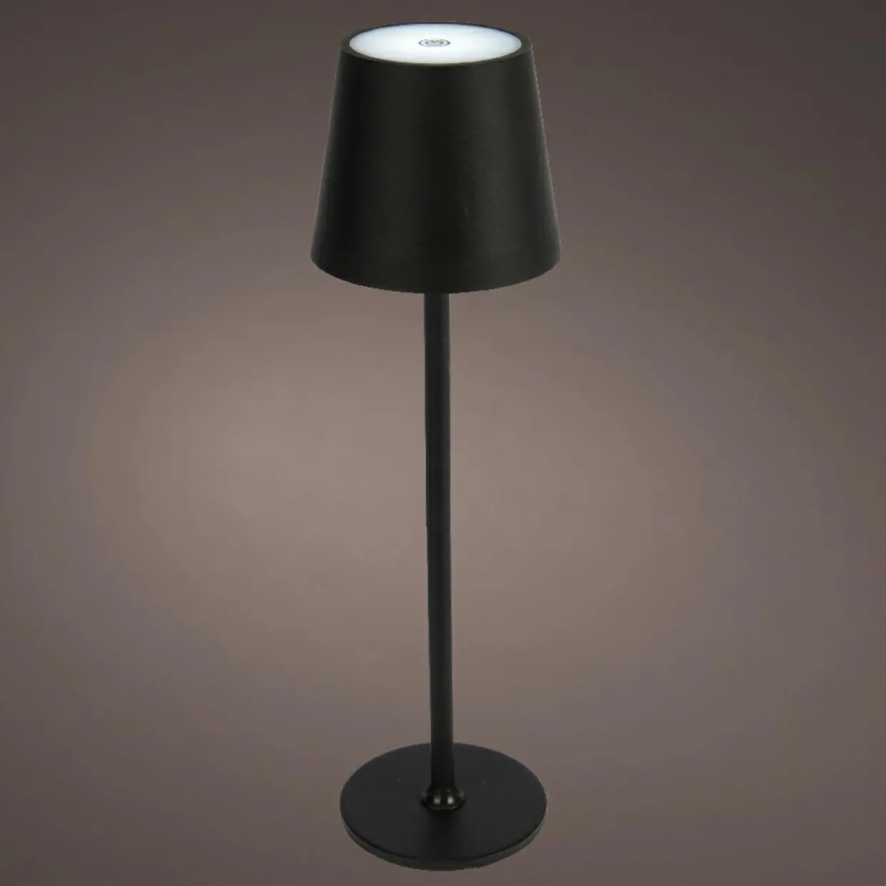 Lampe de table sans fil rechargeable USB 48 LED (H37 cm) Brooklyn Noir