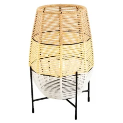 Lampe de table solaire LED (H31 cm) Vernazza Blanche